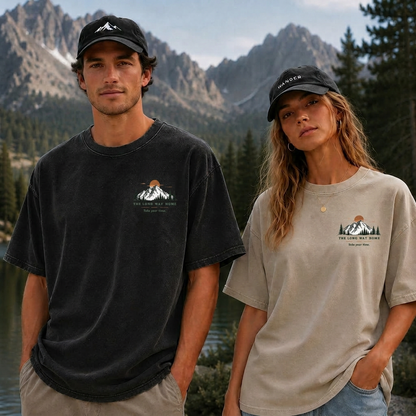 The Long Way Home Vintage Washed T-Shirt