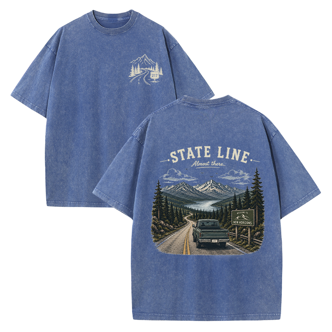 Toward New Horizons Vintage Washed T-Shirt