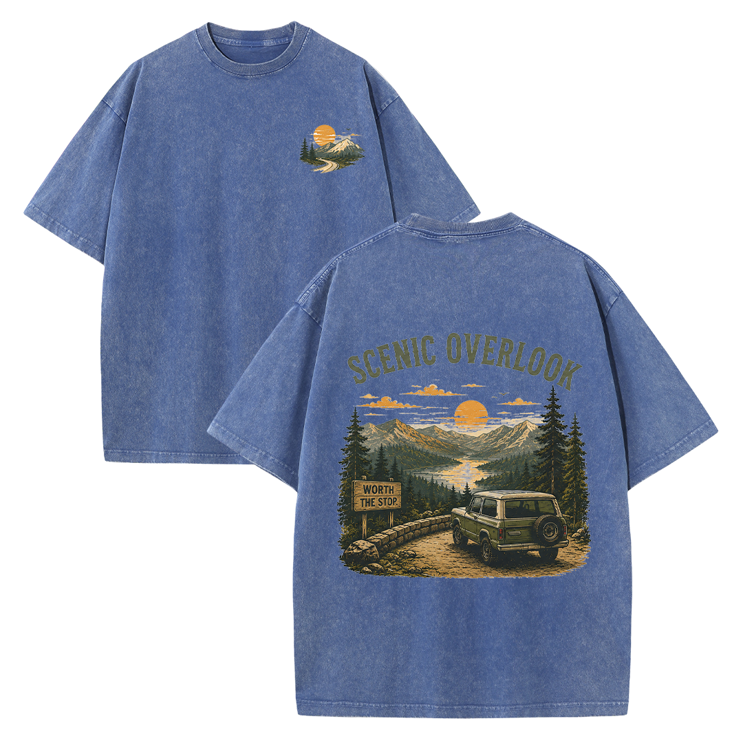 Scenic Overlook Vintage Washed T-Shirt