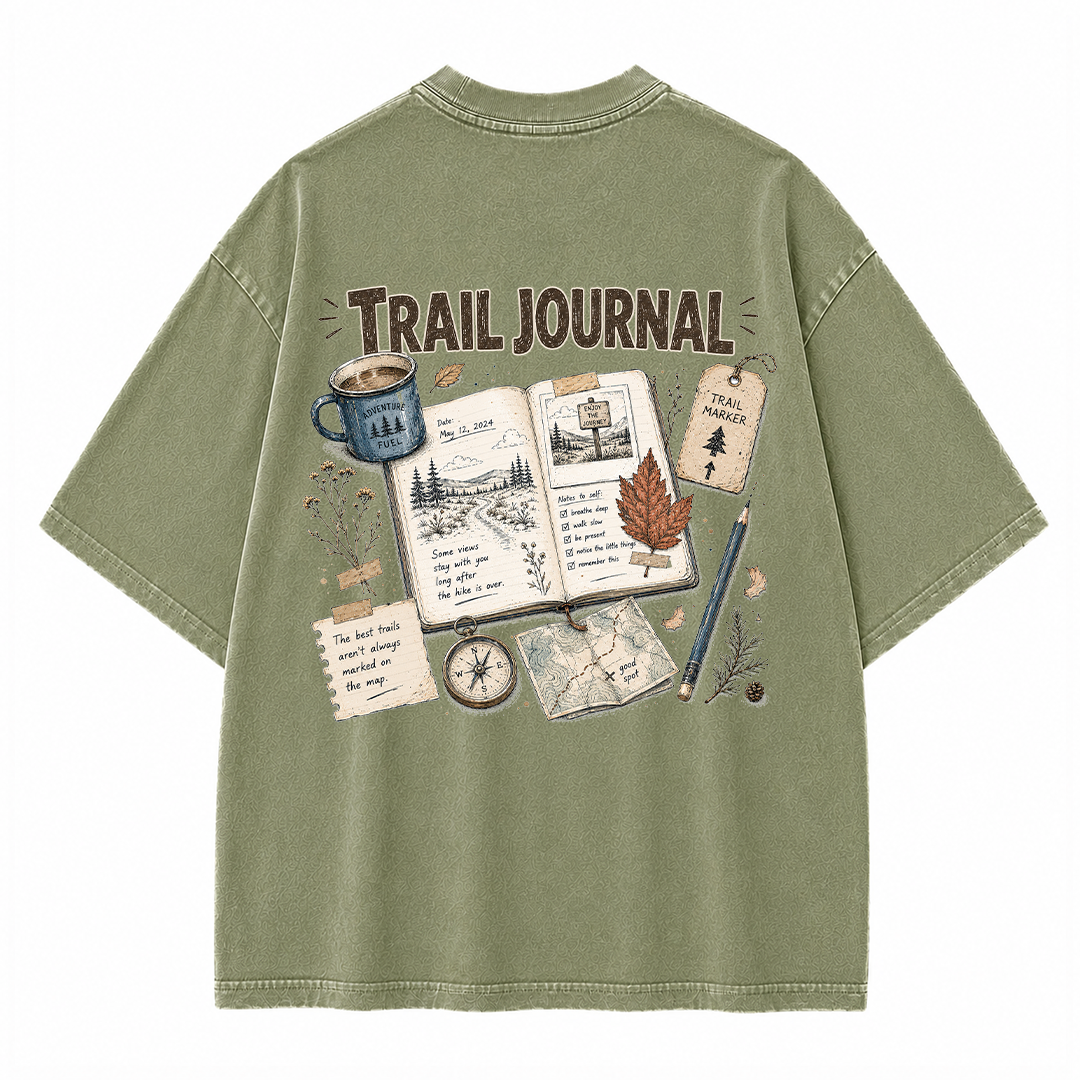 Adventure Journal Vintage Washed T-Shirt