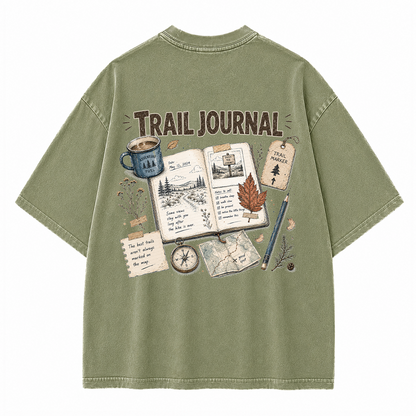 Adventure Journal Vintage Washed T-Shirt