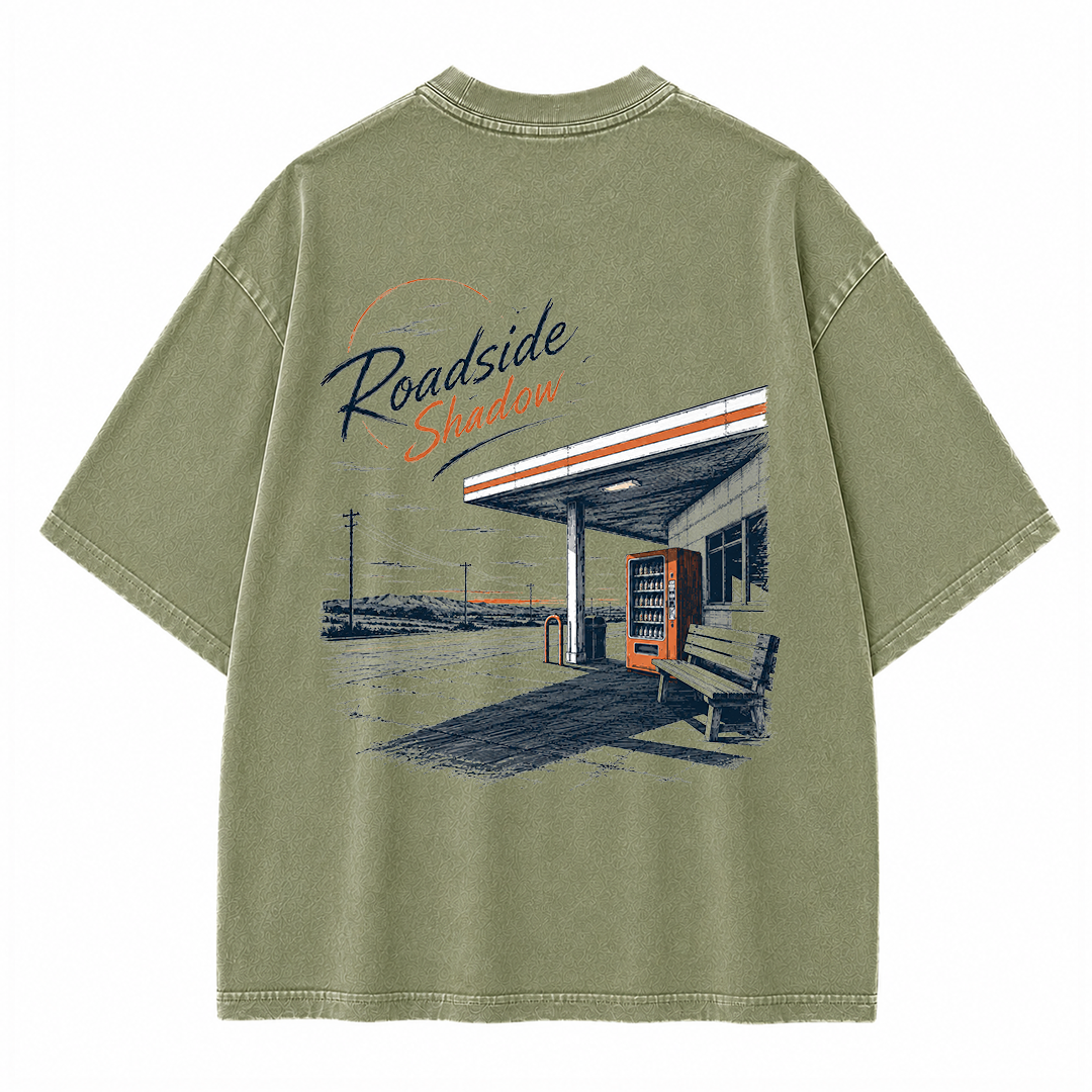 Roadside Shadow Vintage Washed T-Shirt