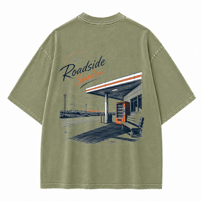 Roadside Shadow Vintage Washed T-Shirt