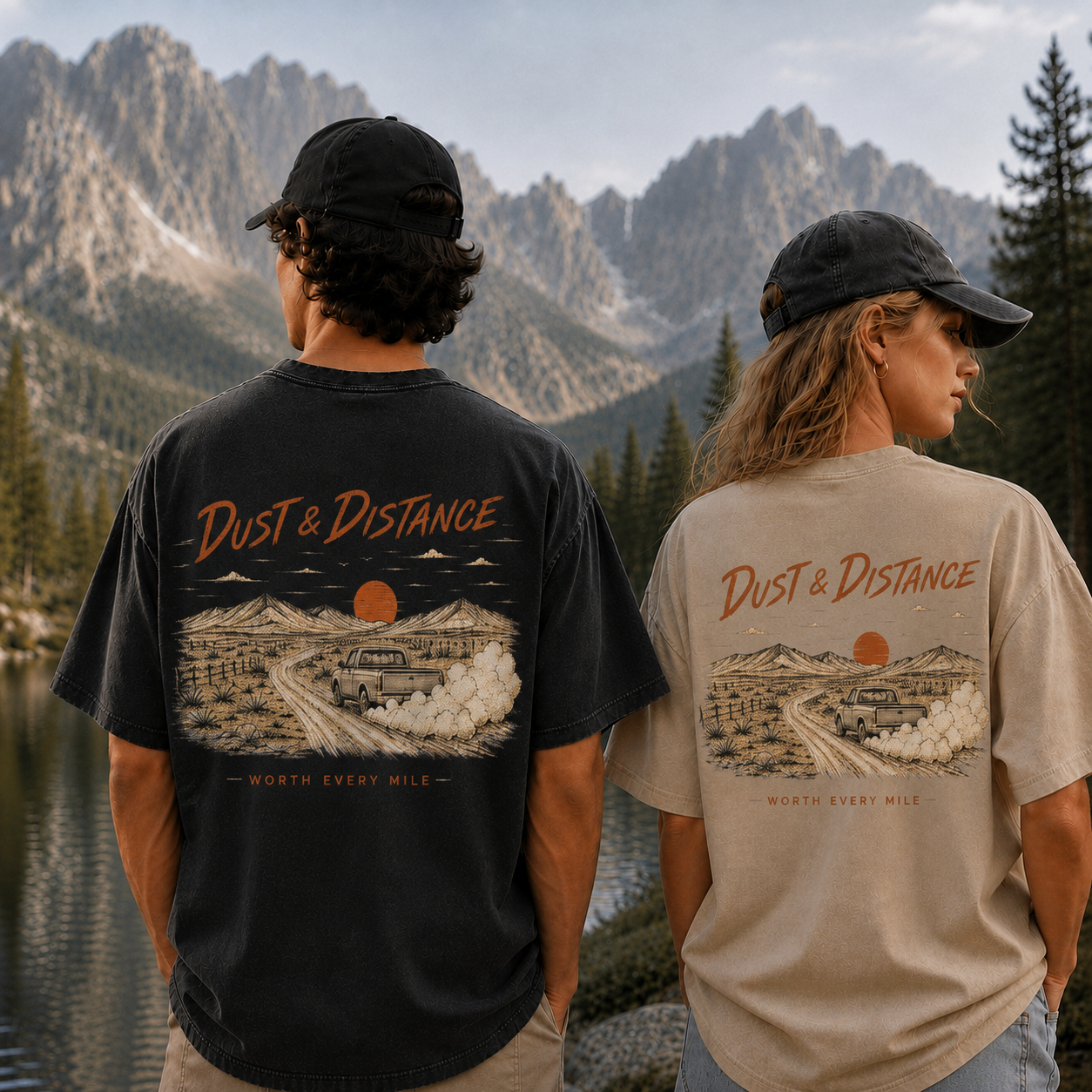 Desert Roads Vintage Washed T-Shirt