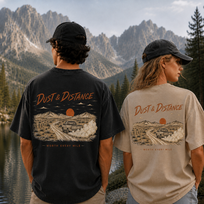 Desert Roads Vintage Washed T-Shirt