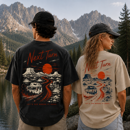 Beyond the Next Turn Vintage Washed T-Shirt