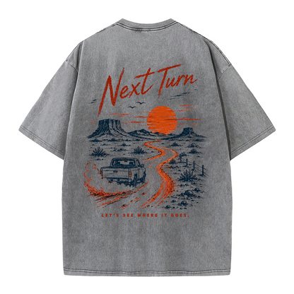Beyond the Next Turn Vintage Washed T-Shirt