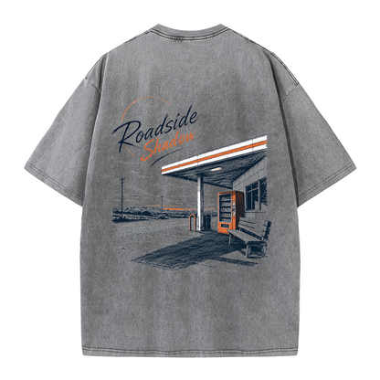 Roadside Shadow Vintage Washed T-Shirt