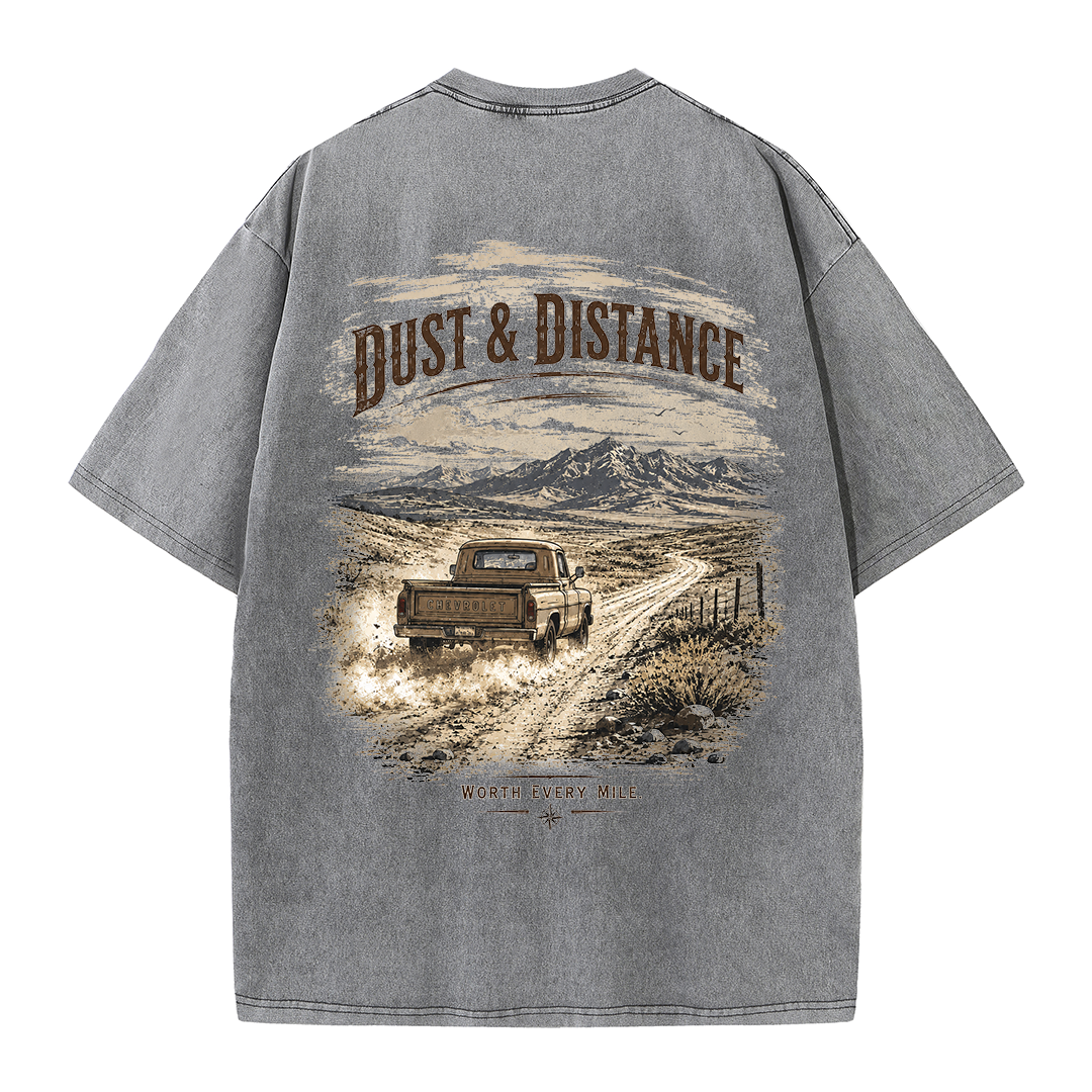 Dust & Distance Backcountry Road Vintage Washed T-Shirt