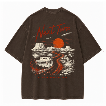 Beyond the Next Turn Vintage Washed T-Shirt