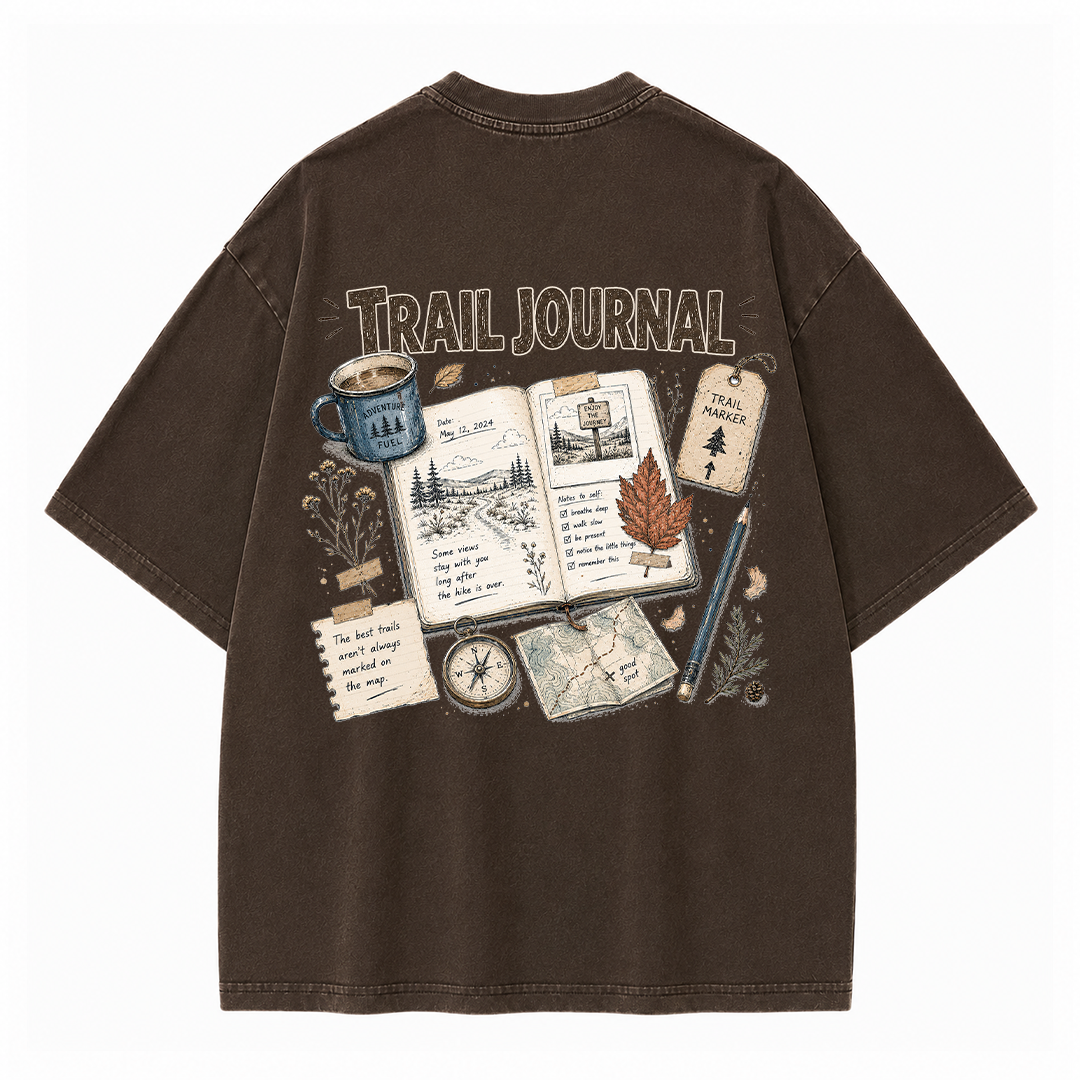 Adventure Journal Vintage Washed T-Shirt