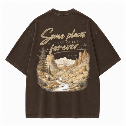 Echoes of Quiet Places Vintage Washed T-Shirt