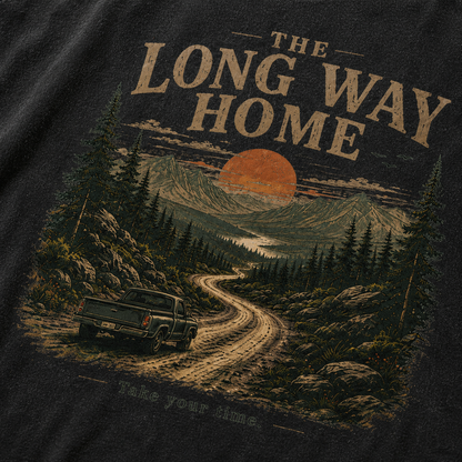 The Long Way Home Vintage Washed T-Shirt