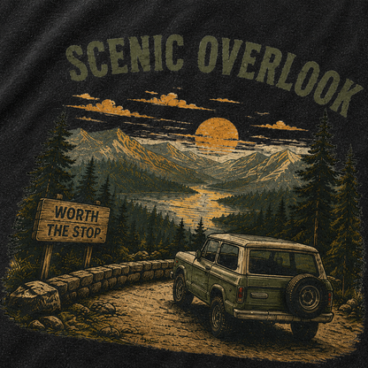 Scenic Overlook Vintage Washed T-Shirt