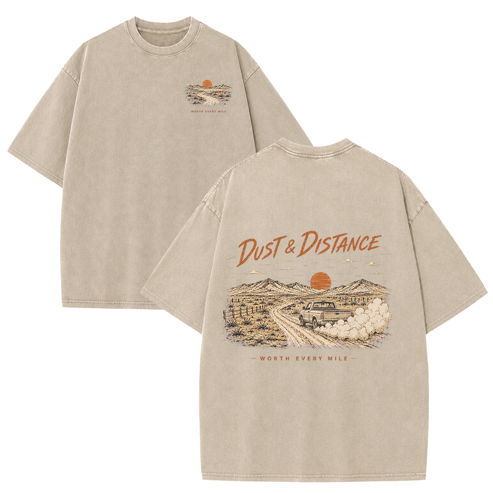Desert Roads Vintage Washed T-Shirt