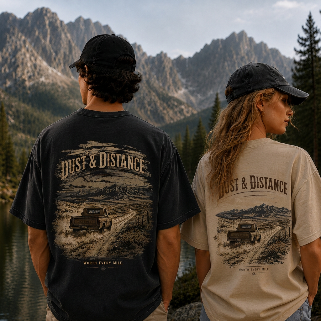 Dust & Distance Backcountry Road Vintage Washed T-Shirt