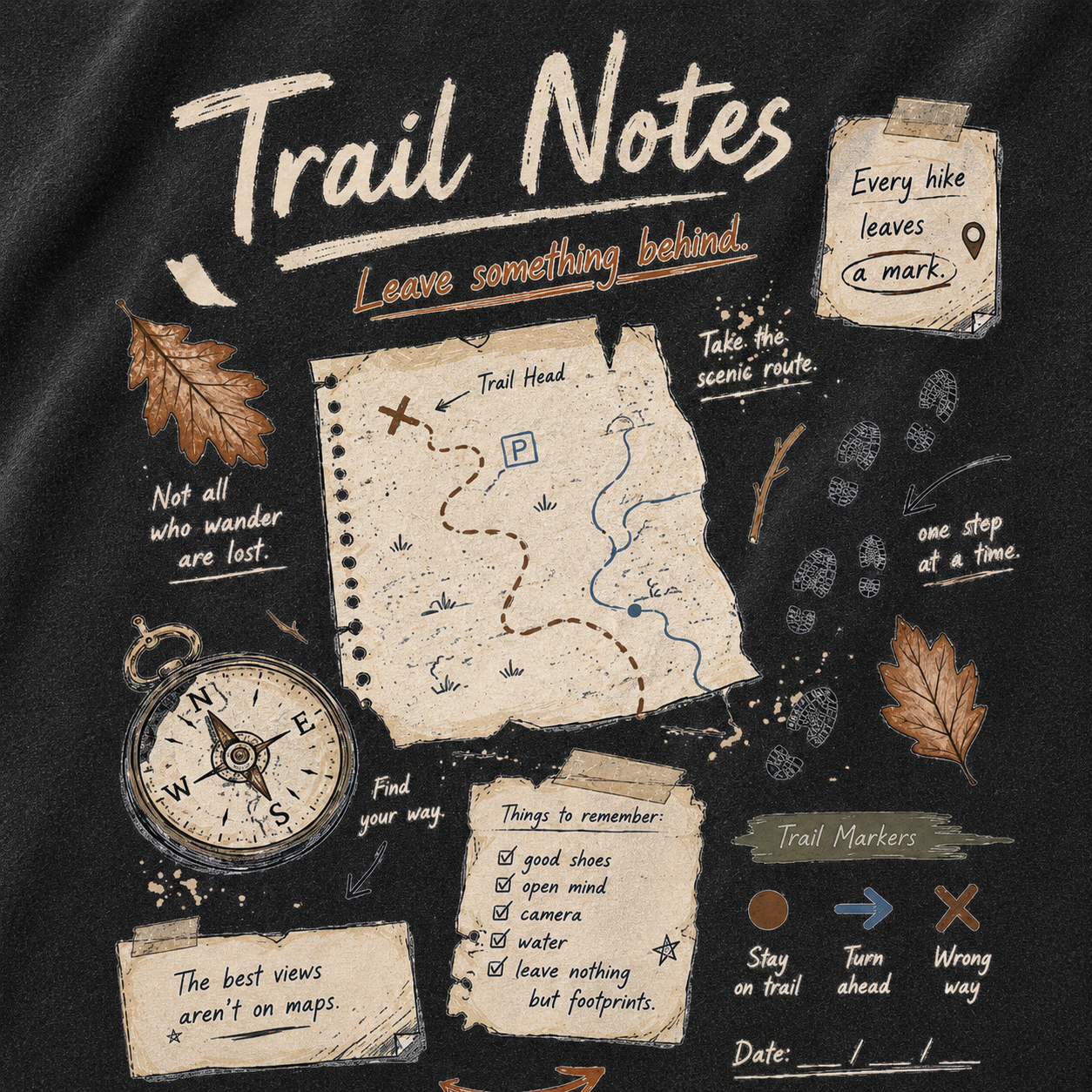 Trail Keepsakes Vintage Washed T-Shirt