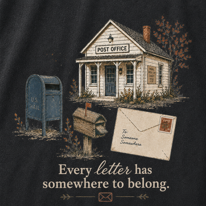 Home at Sunset Graphic Vintage Washed T-Shirt