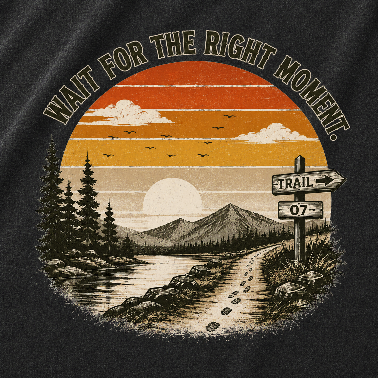 Sunset Trail Vintage Washed T-Shirt