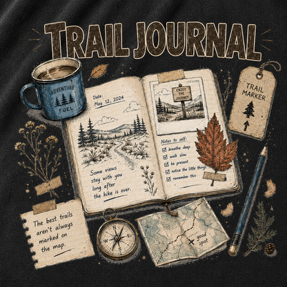 Adventure Journal Vintage Washed T-Shirt