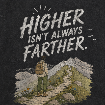 Mountain Ridge Hiking Vintage Washed T-Shirt