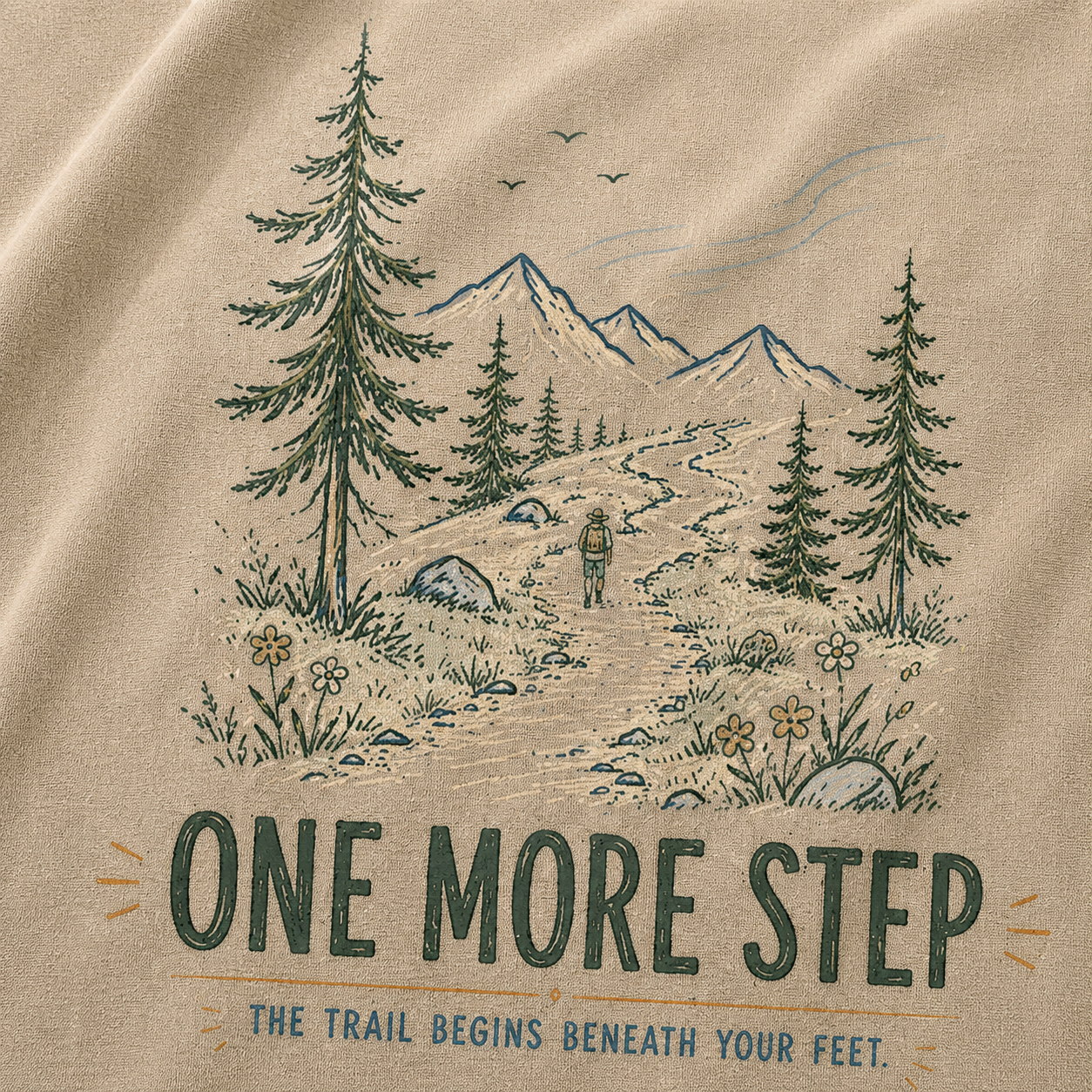 Every Step Forward Vintage Washed T-Shirt