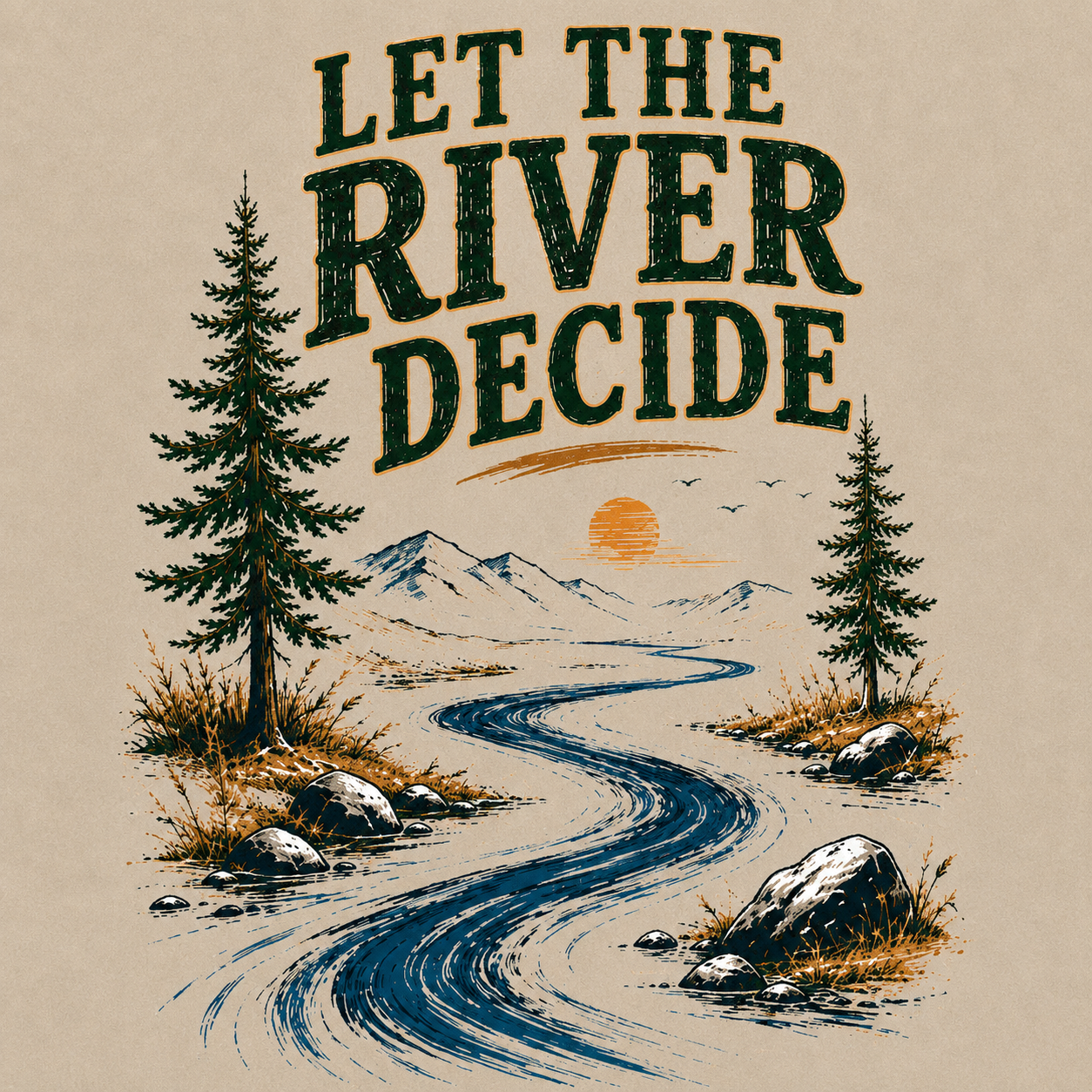 River Knows Best Vintage Washed T-Shirt