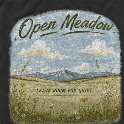 Open Meadow at Daybreak Vintage Washed T-Shirt