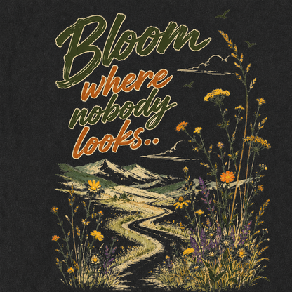 Bloom in Silence Vintage Washed T-Shirt