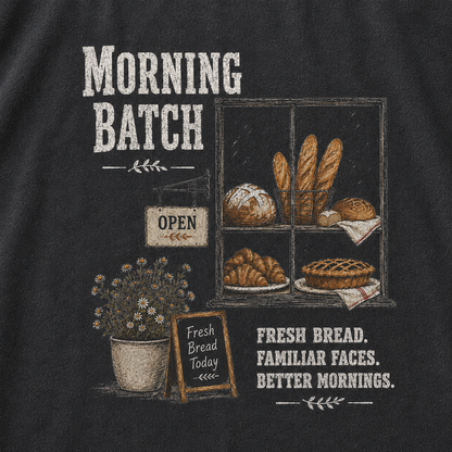 The Morning Bakery Graphic Vintage Washed T-Shirt