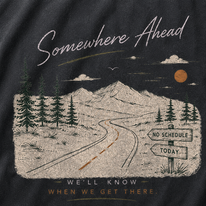 The Road to Somewhere Vintage Washed T-Shirt