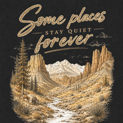 Echoes of Quiet Places Vintage Washed T-Shirt