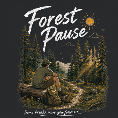 Forest Pause Vintage Washed T-Shirt
