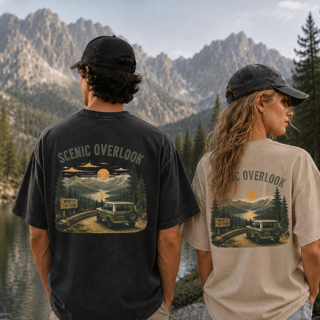 Scenic Overlook Vintage Washed T-Shirt
