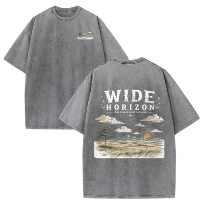 Where the Horizon Opens Vintage Washed T-Shirt