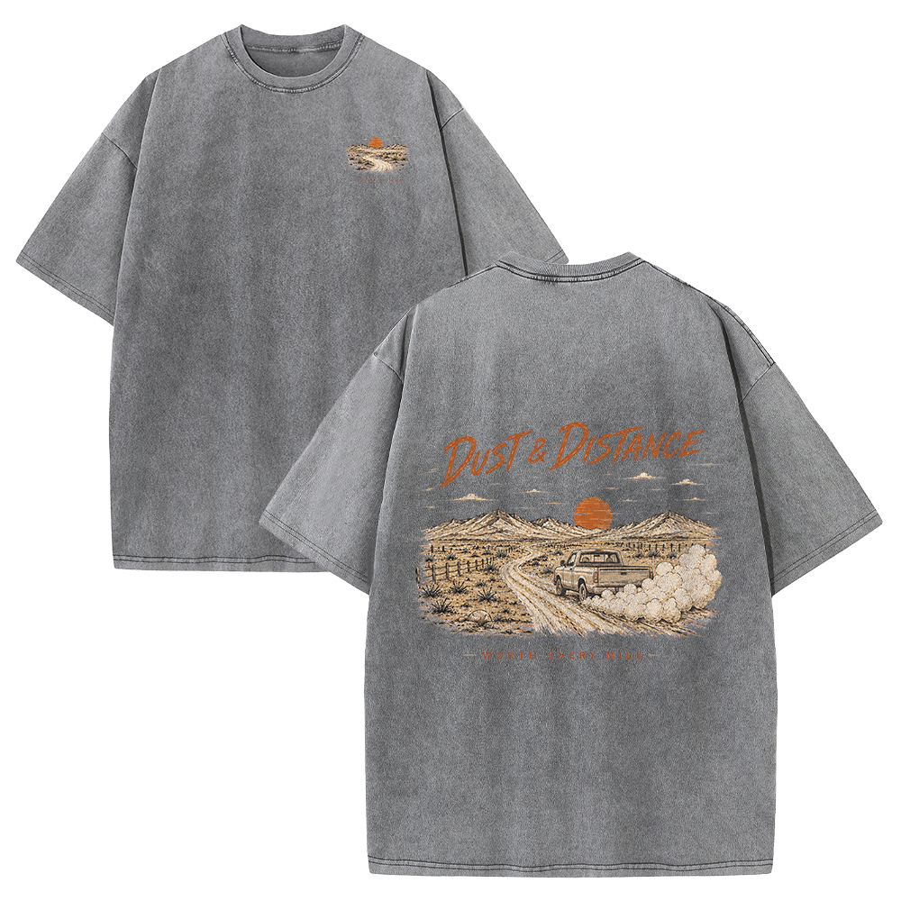 Desert Roads Vintage Washed T-Shirt