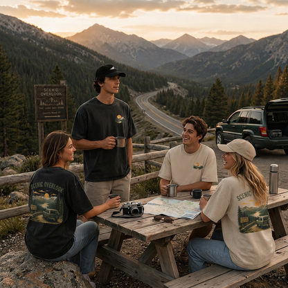 Scenic Overlook Vintage Washed T-Shirt
