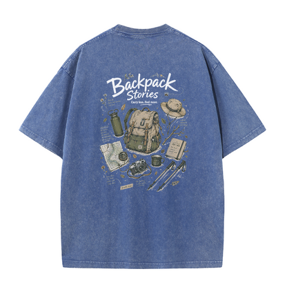 Backpack Stories Vintage Washed T-Shirt