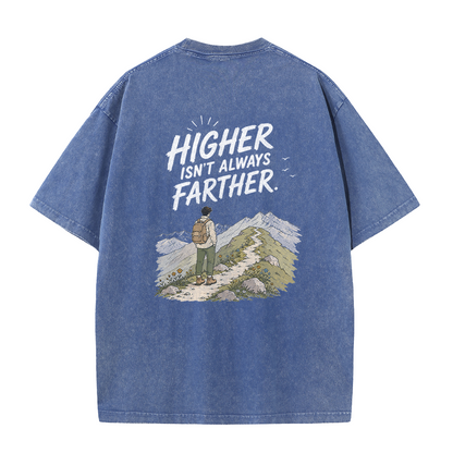 Mountain Ridge Hiking Vintage Washed T-Shirt