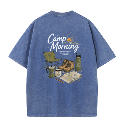 Morning Camp Vintage Washed T-Shirt