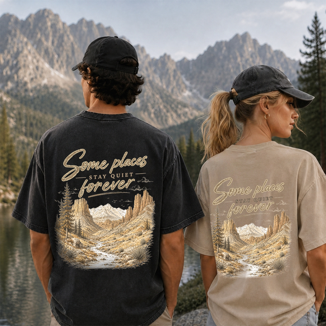 Echoes of Quiet Places Vintage Washed T-Shirt