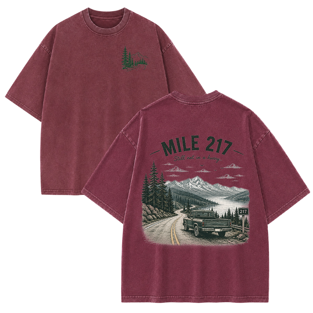 Lakeside Highway Vintage Washed T-Shirt