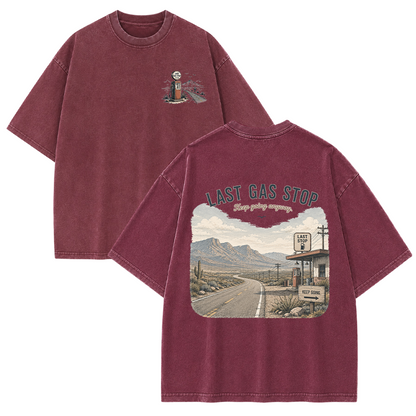 Beyond the Last Stop Vintage Washed T-Shirt