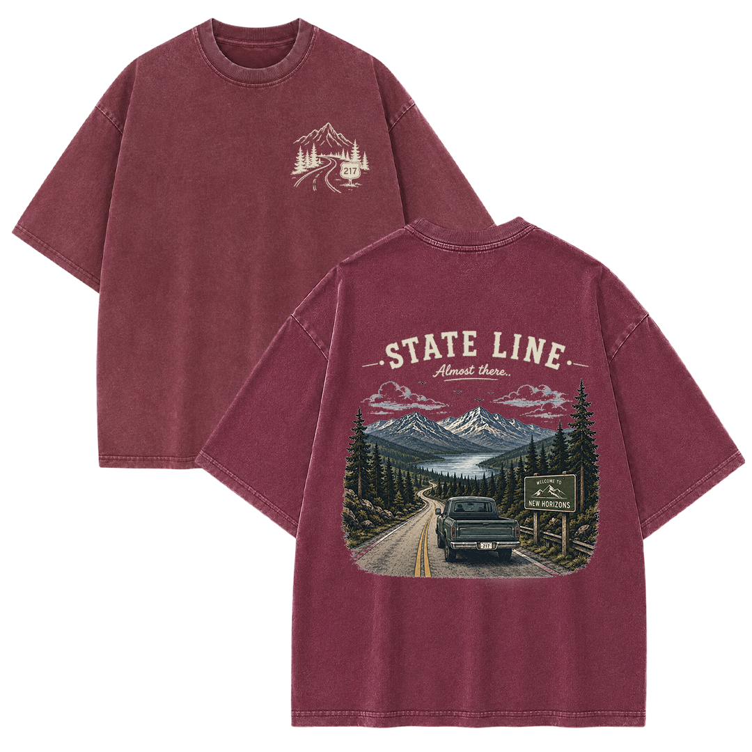Toward New Horizons Vintage Washed T-Shirt