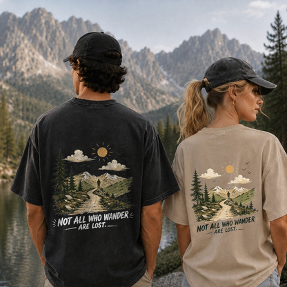 Where the Path Leads Vintage Washed T-Shirt