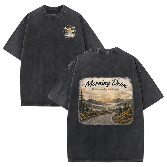 Before the World Wakes Vintage Washed T-Shirt
