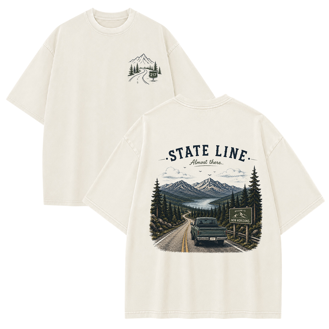 Toward New Horizons Vintage Washed T-Shirt