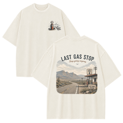 Beyond the Last Stop Vintage Washed T-Shirt