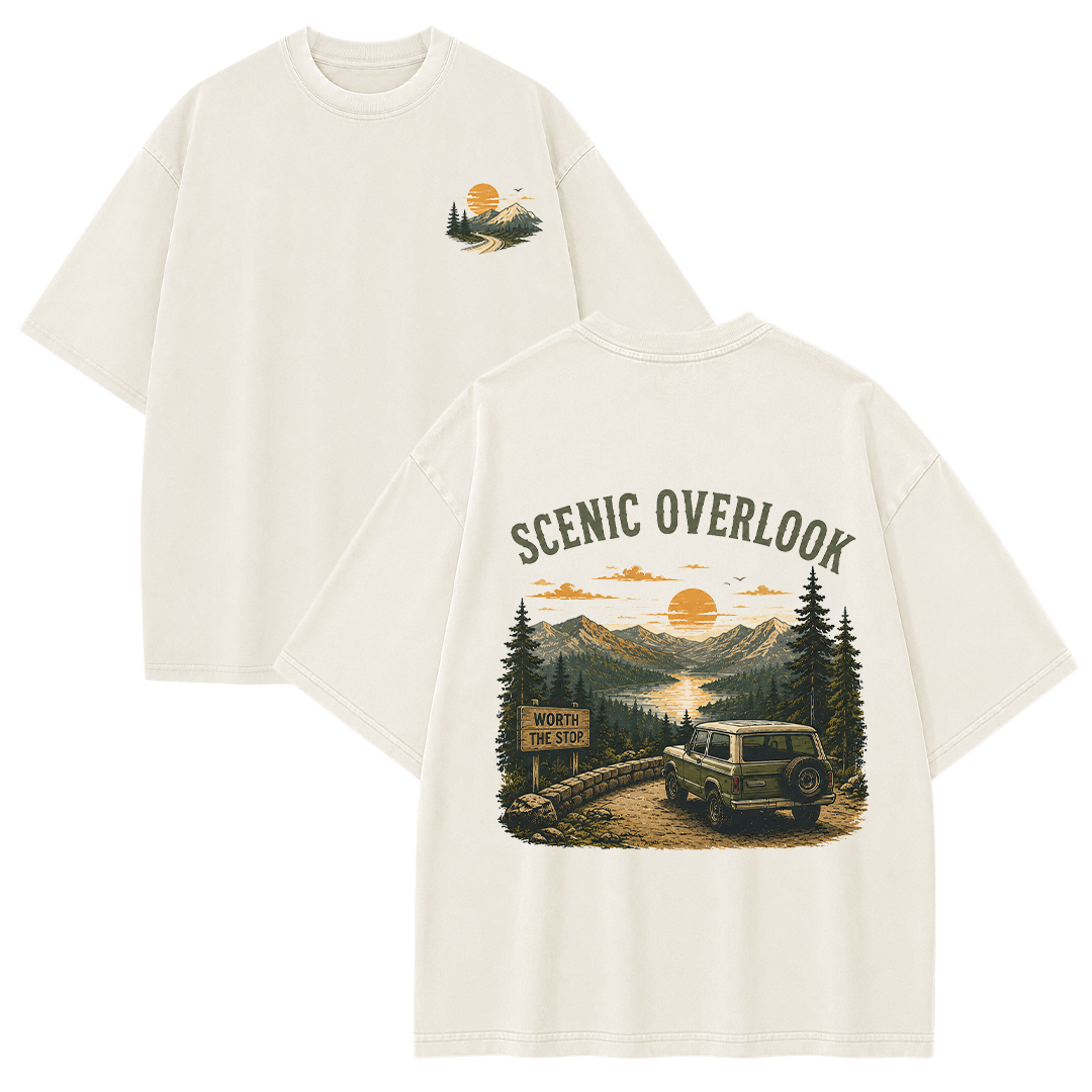 Scenic Overlook Vintage Washed T-Shirt