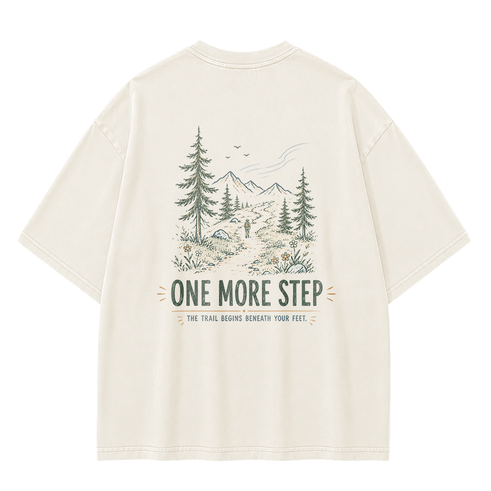 Every Step Forward Vintage Washed T-Shirt